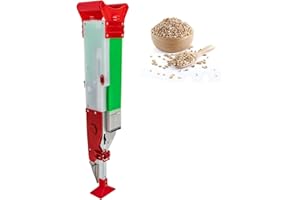 DYRABREST Manual Seeder, Adjustable Handheld Seeding Machine Peanut Corn Bean Planter Household Garden Patio Flower Plant Vegetable Fertilizer Spreader