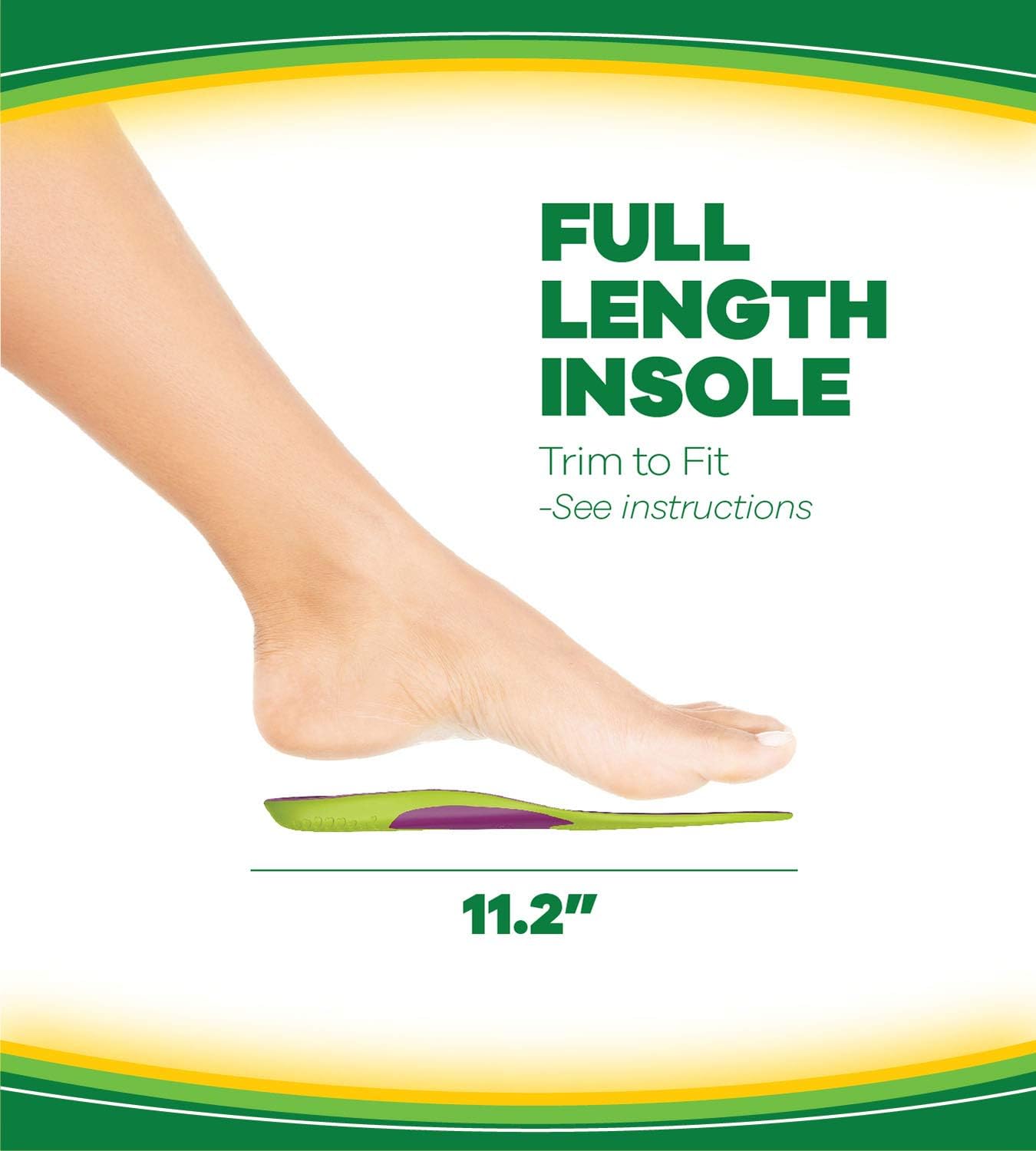 Dr. Scholl's FITNESS WALKING Insoles // Reduce Stress and Strain on your Lower Body while you Walk and Reduce Muscle Soreness (for Women's 6-10, also available for Men's 8-14): Health & Personal Care