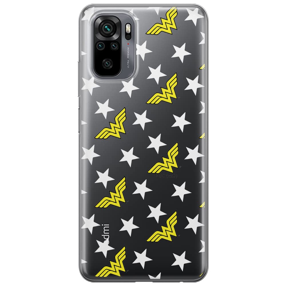 ERT GROUP mobile phone case for Xiaomi REDMI NOTE 10/ 10S original and officially Licensed DC pattern Wonder Woman 007 optimally adapted to the shape of the mobile phone, partially transparent — image 1