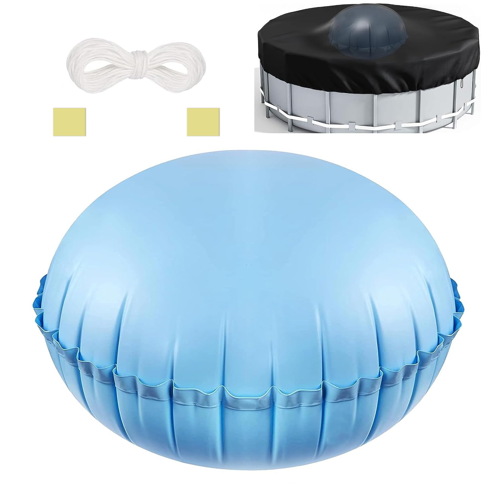 Tefola Product Winter Swimming Pool, 1 x 48 inch Pool Cushion, Pool Air Cushion, Inflatable Pillow for Above Ground Ice Equalizer for Swimming Pools