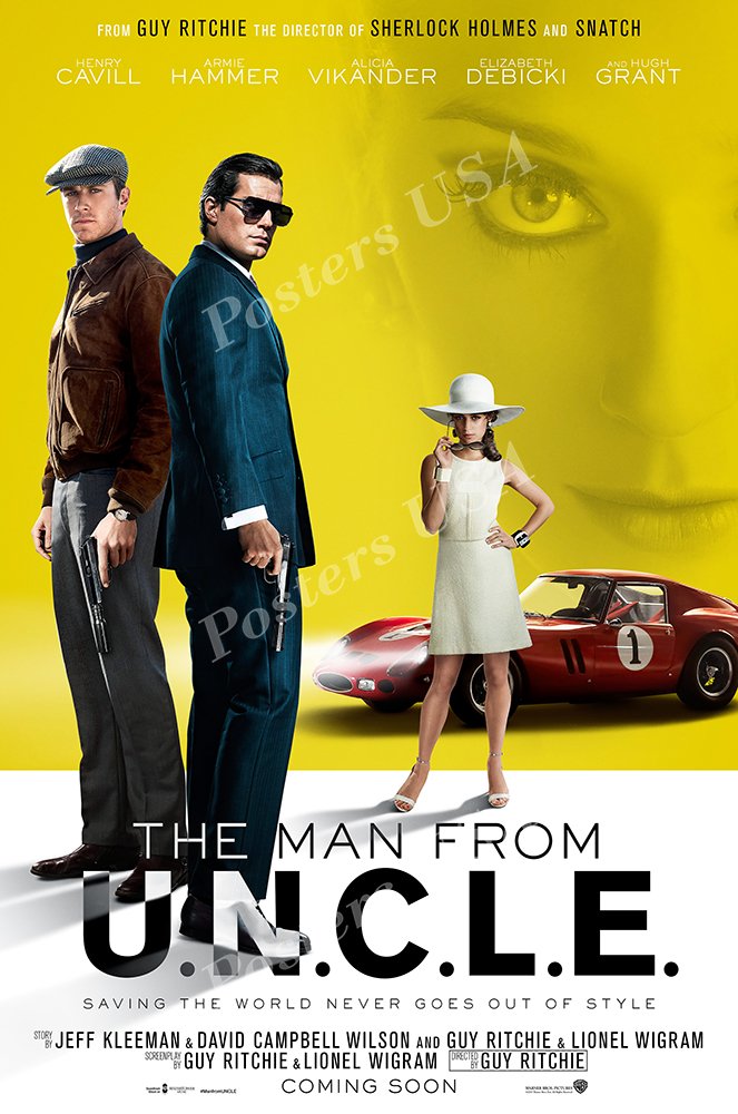 Posters USA - The Man from U.N.C.L.E. UNCLE Movie Poster GLOSSY FINISH - MOV611 (24" x 36" (61cm x 91.5cm))