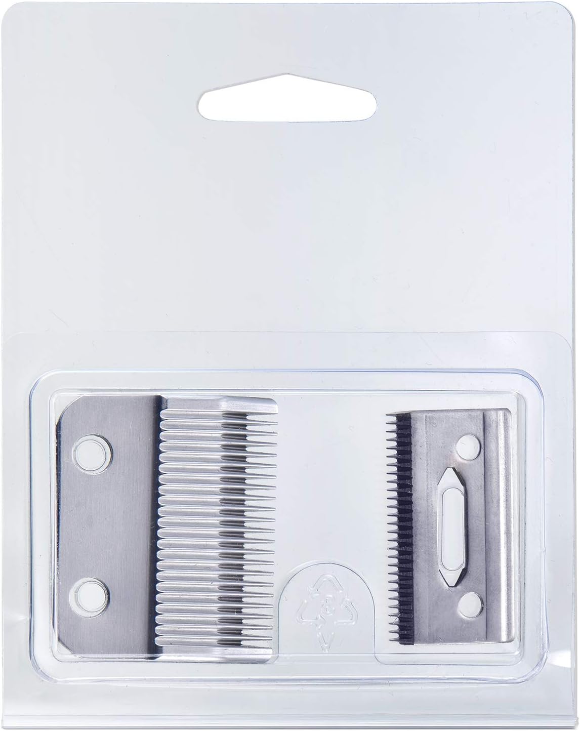 2 Sets Adjustable Clippers Blades, 2 Hole Hair Trimmer Replacement Blade for Wahl 1006, Super Taper #8400 (Silver): Beauty