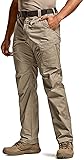 CQR Men's Utility Flex Cargo Pants, Classic-Fit