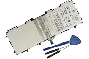 Tesurty Replacement Battery for Galaxy Tab 10.1 GT-P7500 P7510 GT-N8000 GT-N8010 GT-N8013 SP3676B1A(1S2P) SP3676B1A