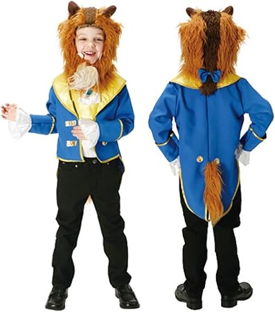 Amazon ディズニー 美女と野獣 ビースト キッズコスチューム 男の子 100cm 1cm おもちゃ おもちゃ
