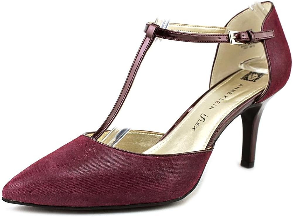 anne klein burgundy shoes
