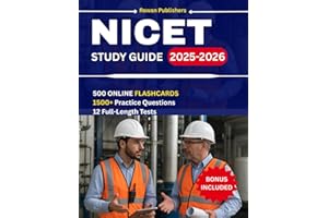 NICET STUDY GUIDE 2025-2026: Complete All-in-One NICET Exam Prep With 12 Full-Length Tests, Fire Alarm System & Water-Based Exam Review for Level 1, 2 & 3 with 1,500+ Practice Test Questions