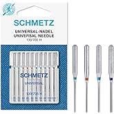 SCHMETZ | 10 Sewing Machine Needles | Universal | 130/705 H | Size 70/10-100/16