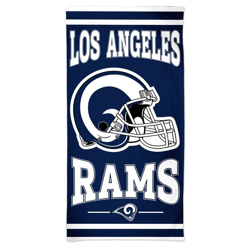 Wincraft NFL Los Angeles Rams Fiber Beach Towel 30" x 60"