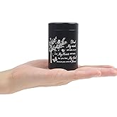 3 Inch Small Urn for Human Ashes Aluminum Mini Cremation Small Keepsake Box for Sharing Ashes Mini Urn-Dad
