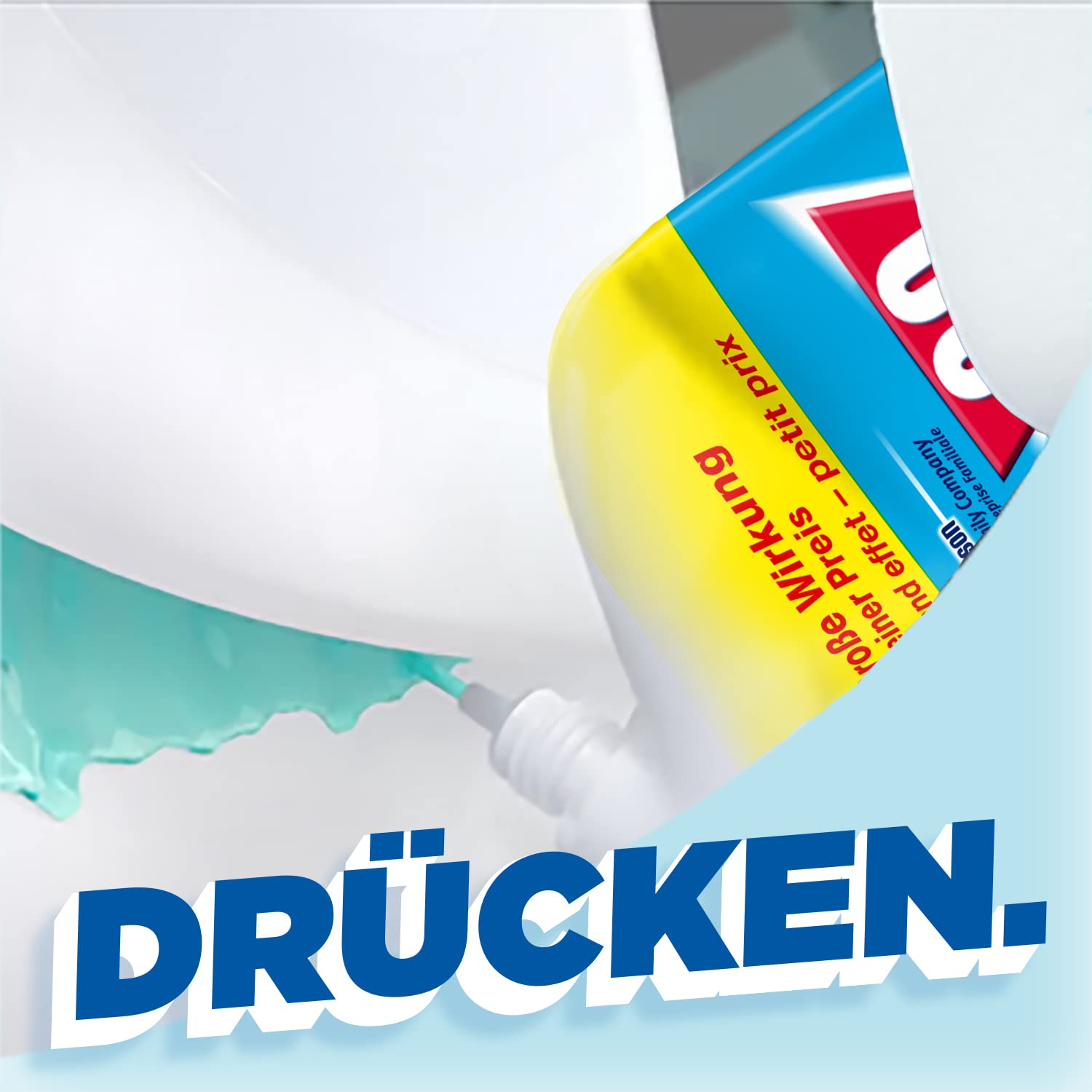 00 null null WC AktivGel 4in1 Flüssiger WC-Reiniger, Cool Arctic, 1er Pack (1x750 ml) 4