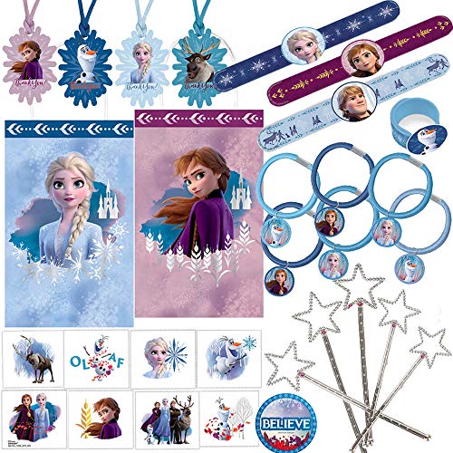 Frozen 2 Birthday Party Wearables Favors and Goodie Bag Fillers Pack