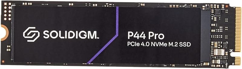 Intel Solidigm P44 Pro 1TB NVMe M.2 SSD PCIe Gen 4 7GB/s PS5 Gaming Workstation
