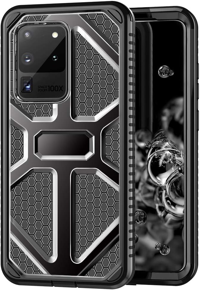 Samsung Galaxy S20 Ultra Case, Shockproof Case for S20 Ultra, Anti-Drop/Anti-Scratch/Slim/Camera Lens Protective, Samsung S20 Ultra Case, Back Clear Cover for 6.9inch Galaxy S20 Ultra