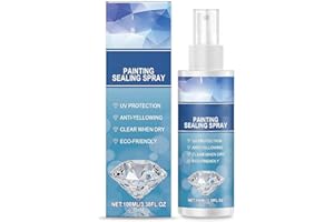 Drill Stones Painting Sealer Spray 100ml - Protective Coat for Drill StonesArt, Quick-Dry Stone Art Sealer, Clear Sealant for