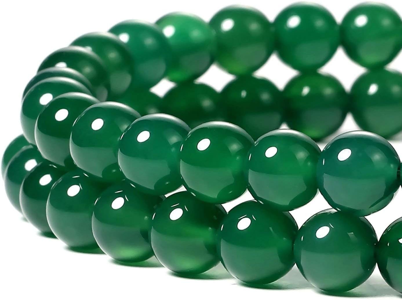 Speed seventy Natural Smooth Round Loose Beads for Bracelet Necklace Earrings Jewelry Making Crafts Design Healing