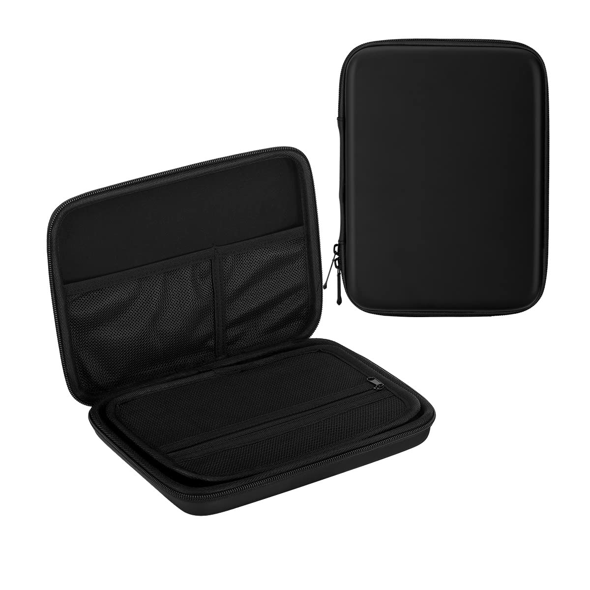 Emibele Smart Watch Bands Travel Case & Kits, Wristwatch Band Storage Carrying Case Waterproof Portable Watch Collection Luxurious Storage Case Watch Band Holder Organizer for Watch straps - Black