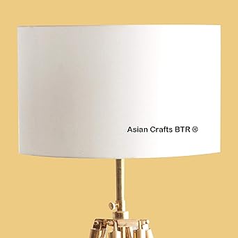 big white lamp shade