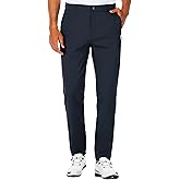 SPECIALMAGIC Golf Pants Men Stretch Slim Fit 5 Pockets Relaxed Fit Lightweight Dress Casual Tapered Zipper 40 Navy Blue