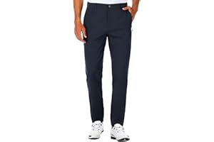 SPECIALMAGIC Golf Pants Men Stretch Slim fit Hiking Pants Lightweight Dress Casual Tapered Zipper Pockets