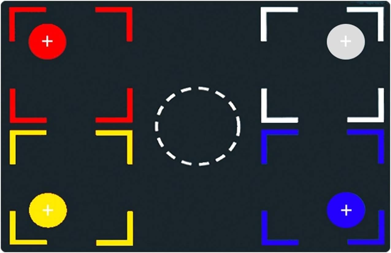 Devobunch Footwork Grip Mat, Basketball Training System Mat, Basketball