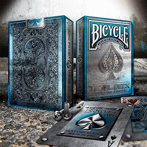 Tavoloverde Playing cards Bicycle - Metal Blue edition