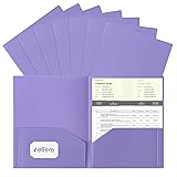 Aegero Plastic Folders with Pockets