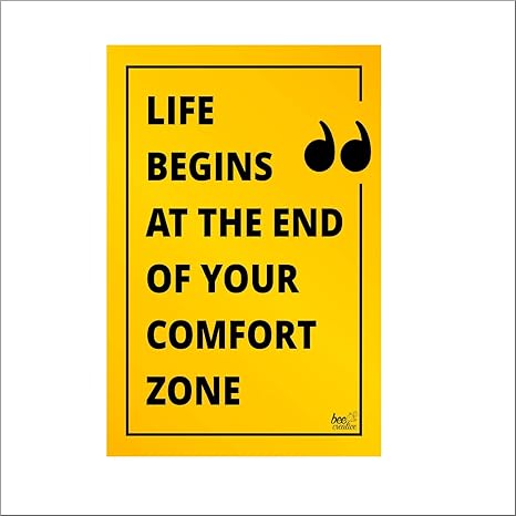 Bee Creative Motivational Leadership Inspirational Quote Poster