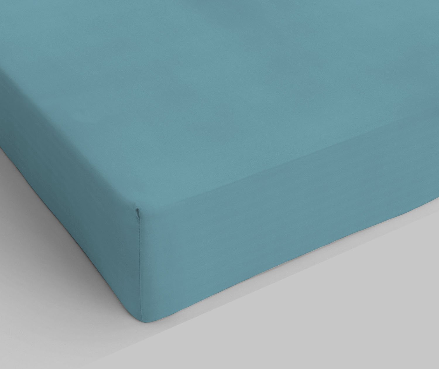 Italian Bed Linen Max Color Fitted Sheet with Corner, Ottanio, Small double