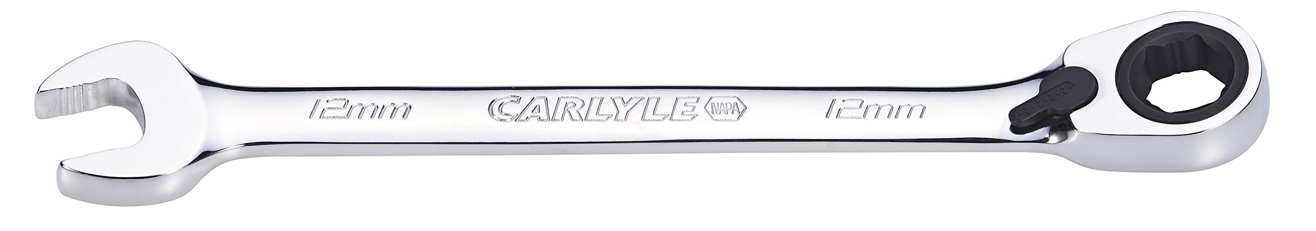 Carlyle Hand Tools Spanner - Reversible Ratcheting - Metric - 12 mm