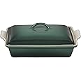Le Creuset Stoneware Heritage Covered Rectangular Casserole, 4 qt. (12" x 9"), Artichaut