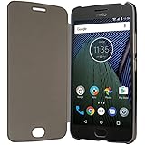 Lenovo Touch Flip Cover for Motorola Moto G5 - Grey