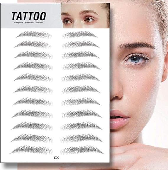 Amazon Co Jp 4 D眉毛シールは眉の形をしたものです4d Hair Like Authentic Eyebrows Grooming Shaping Brow Shaper Makeup Brow Sticker B 服 ファッション小物