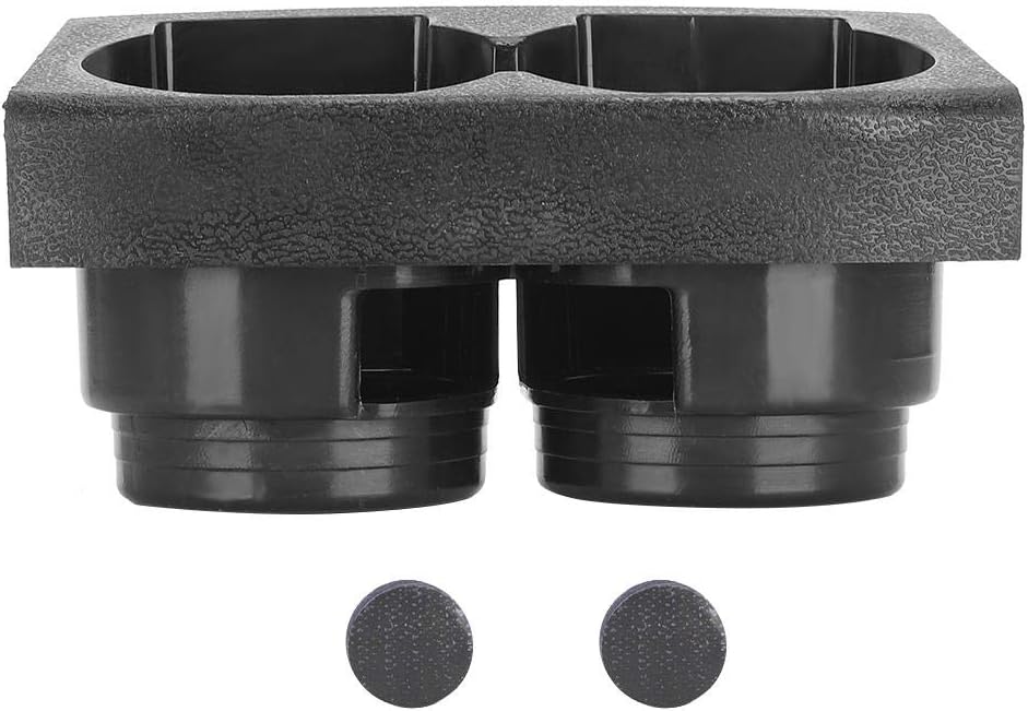 Gorgeri Car Cup Holder,Dual Hole Cup Holder Centre Console Beverages Drinks Stand Fits for Patrols GU Y61 1997-2005(Black)