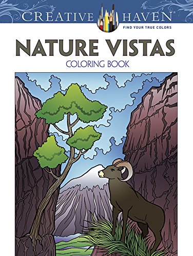 Creative Haven Nature Vistas Coloring Book (Adult Coloring)