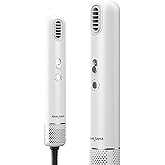 Mini Hair Dryer โ Portable Travel Size Hair Dryer, 110,000 RPM for Fast Drying, 1000 Million Ionic for Smoothing, Mini Size Lightweight, Low Noise Blow Dryer for Travel Gym Kids Dog Women Men (White)