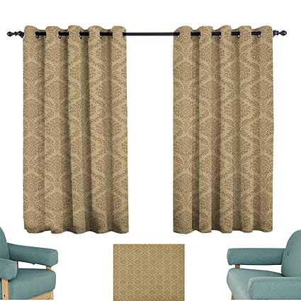 Amazon Com Damask Bedroom Curtains Middle Eastern Culture