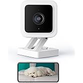 WYZE Cam v3 1080P Wired Indoor/Outdoor Home Security Camera for Pet Baby Dogs & Cats Nanny Elderly Monitoring, Compatible wit