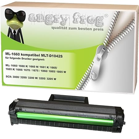 ML-1660 kompatibel für Samsung MLT-D 1042 S/ELS SCX-3200 SCX-3200 W SCX-3205 SCX-3205 W ML 1660 ML-1660 N ML-1665 ML-1666 ML-