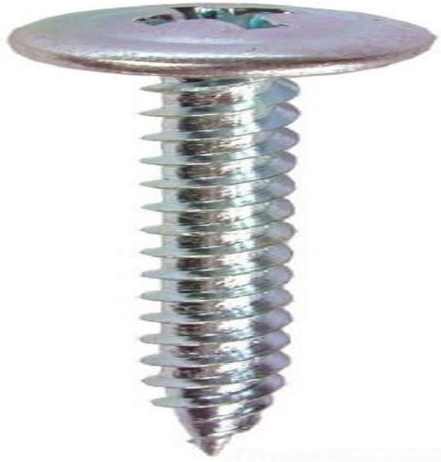 8 by 11/4Inch Length Dottie KWT8114 Metal Piercing Screw Zinc Plated