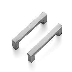 Ravinte 10 Pack Square Bar Kitchen Cabinet Handles