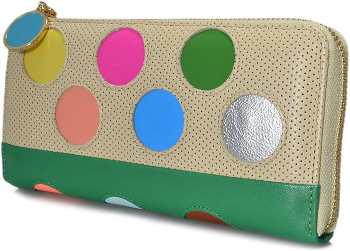 Amazon ツモリチサト Tsumori Chisato 長財布 ドットコンビ 2 グリーン Tsumori Chisato ツモリチサト 財布