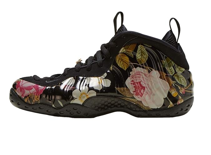 Buy Nike Women's Air Foamposite One (Floral) (Black/Metallic Gold, 8.5 M US) at Amazon.in