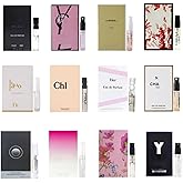 Yerinup Womens Perfume Sampler Sets Designer Fragrance Samples for Women Discovery High End Perfume Gift Set Travel Size Collection Women's Fragrance Sampler Set (12PCS)