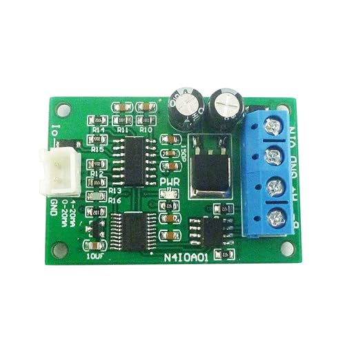 Eletechsup DC 12V RS485 to 4-20MA 0-20MA Current Signal Generator DAC ...