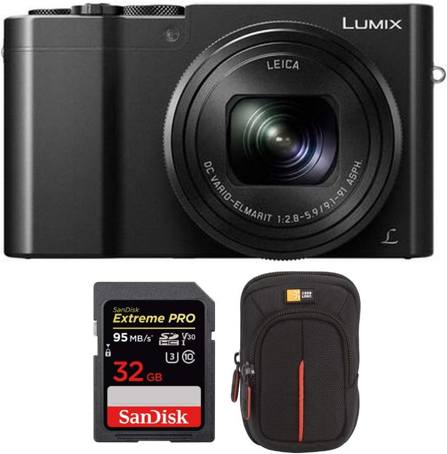 Panasonic LUMIX DMCZS100 Camera, 20.1MP 1inch Sensor 4K Video, WiFi, Leica DC