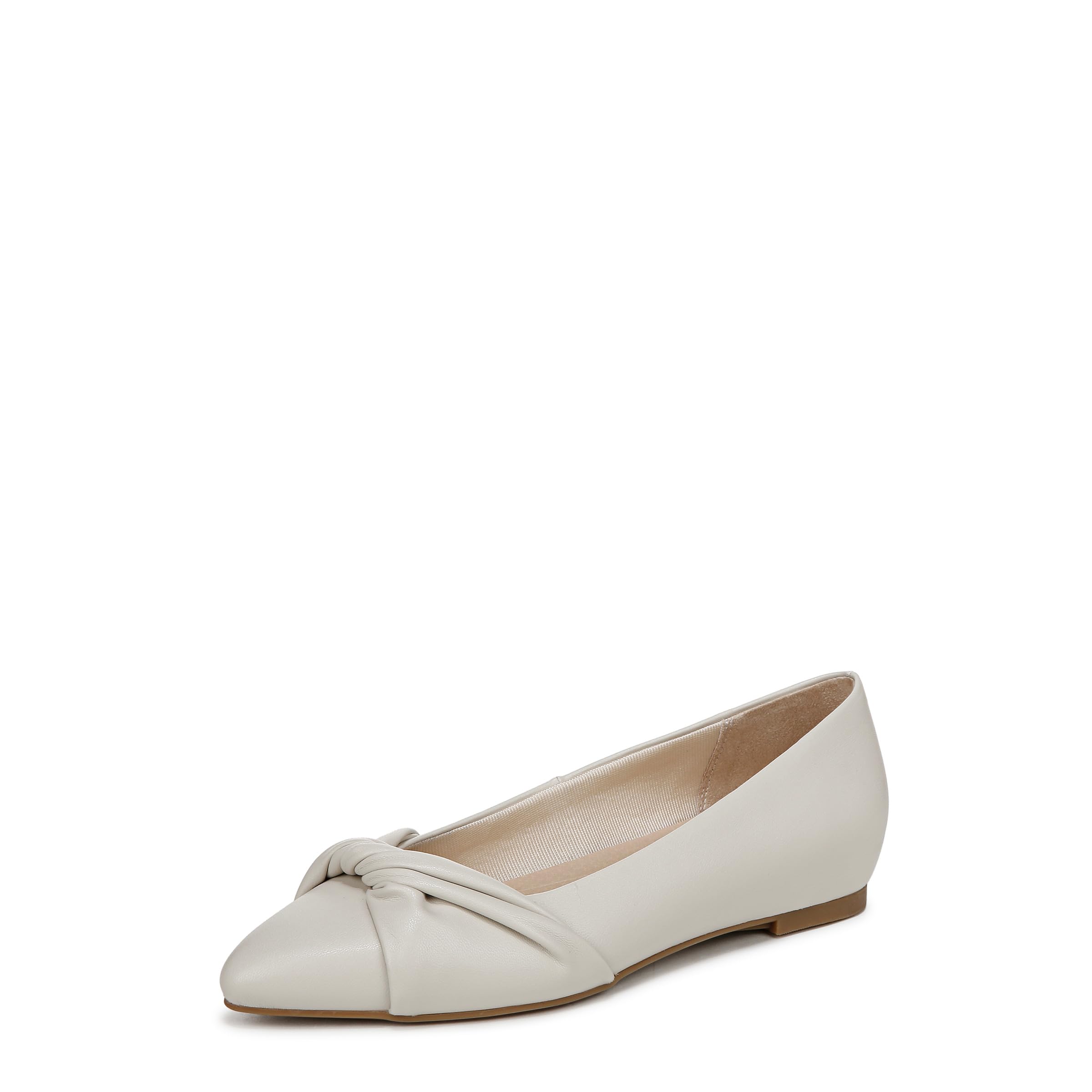 LifeStride Womens Palm Ballet Flat Bone 6.5 M