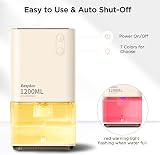 EasyAcc Dehumidifier 1200ml Portable Quiet Auto Shut Off for Wardrobe Bedroom view 5