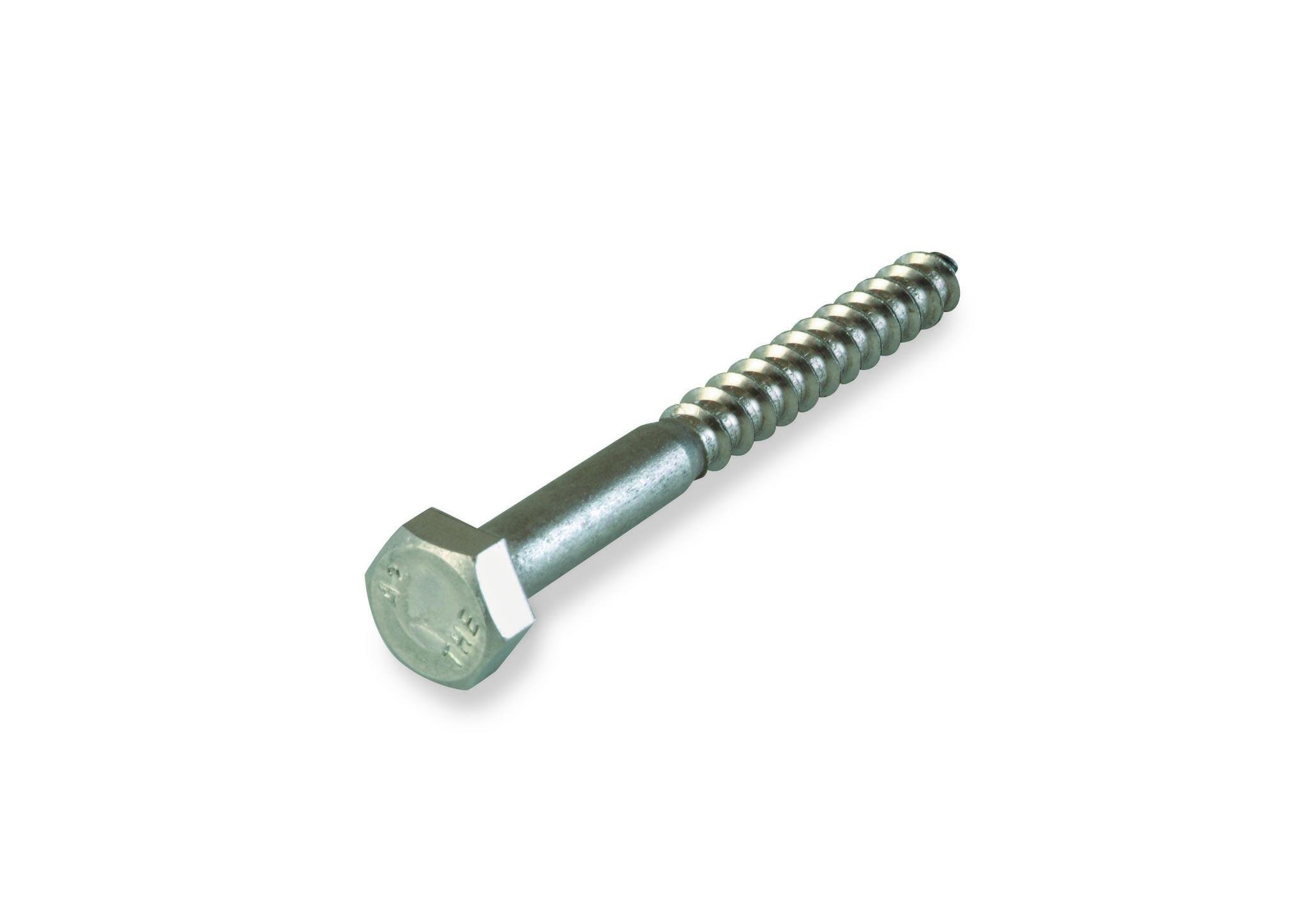 Suki.International 6180454 Lag Bolt A2-70 DIN 571/10 x 60 mm