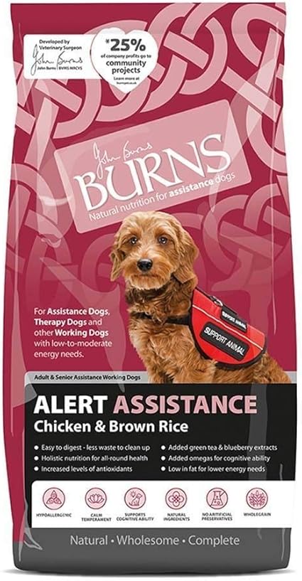 burns raw dog food